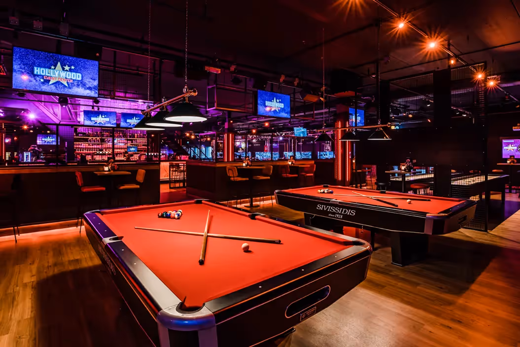 Poolen bij Hollywood Rotterdam