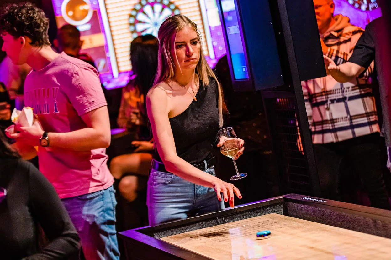 Shuffle Pucks spelen Rotterdam