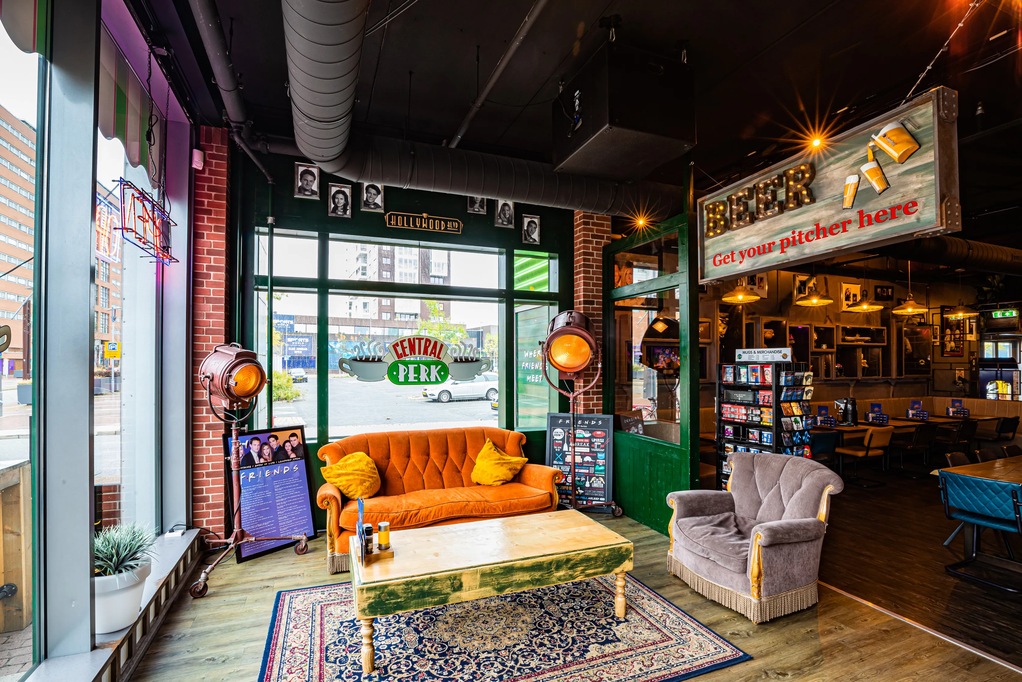 Friends Corner in Hollywood Café Rotterdam