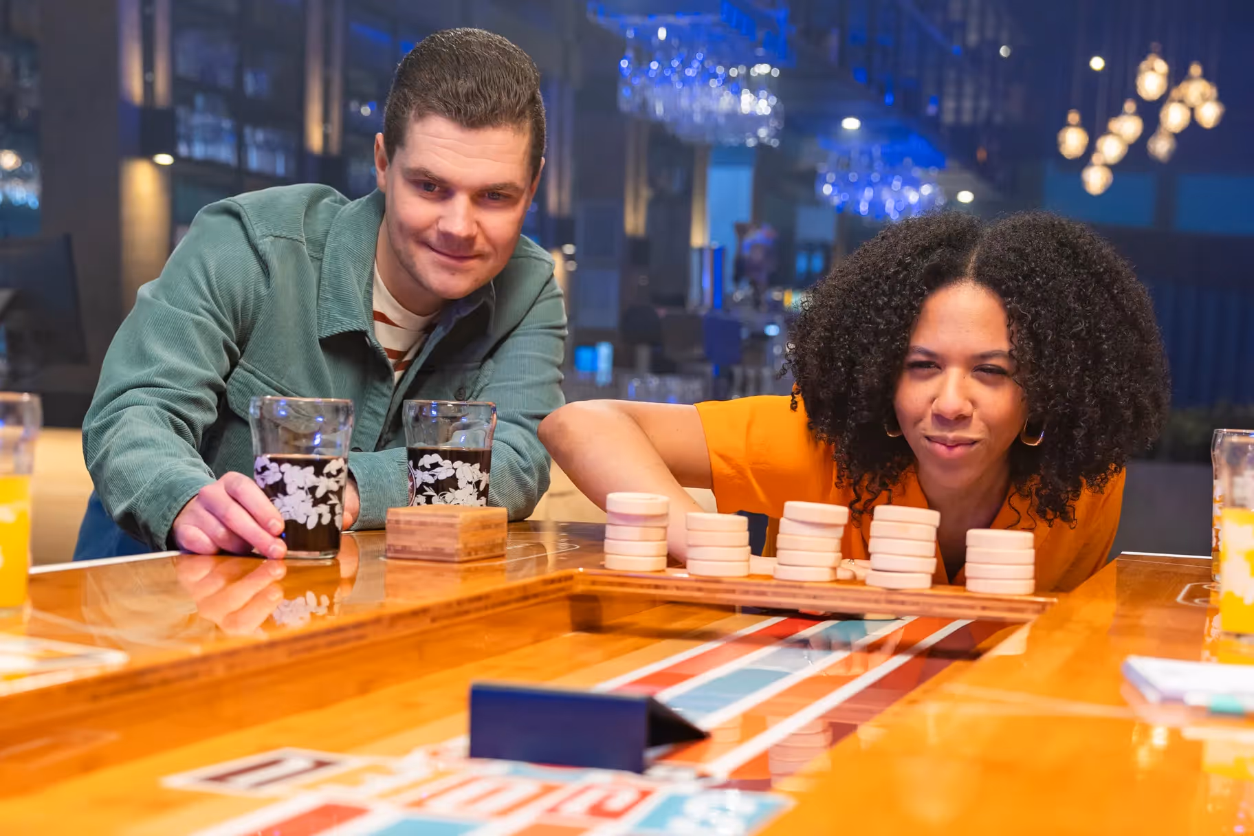 Sjoelbar spelen Hollywood Rotterdam