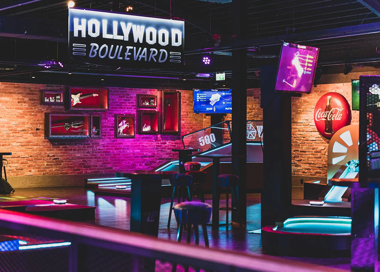 Minigolf hole Rotterdam