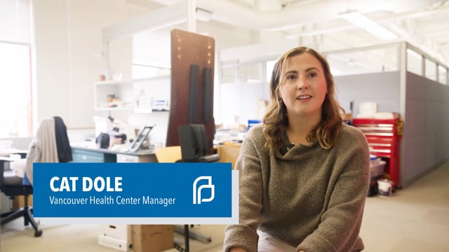 screen grab from a video featuring the senior staff of Planned Parenthood Columbia Willamette