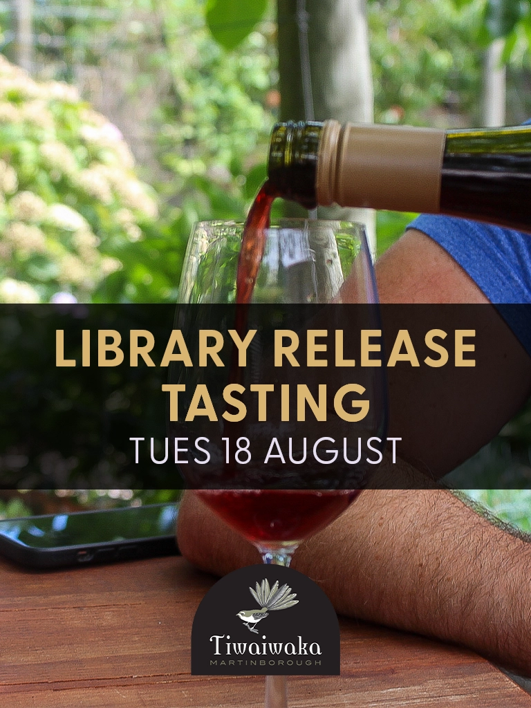 Library Stock Tasting - Tuesday 18 August