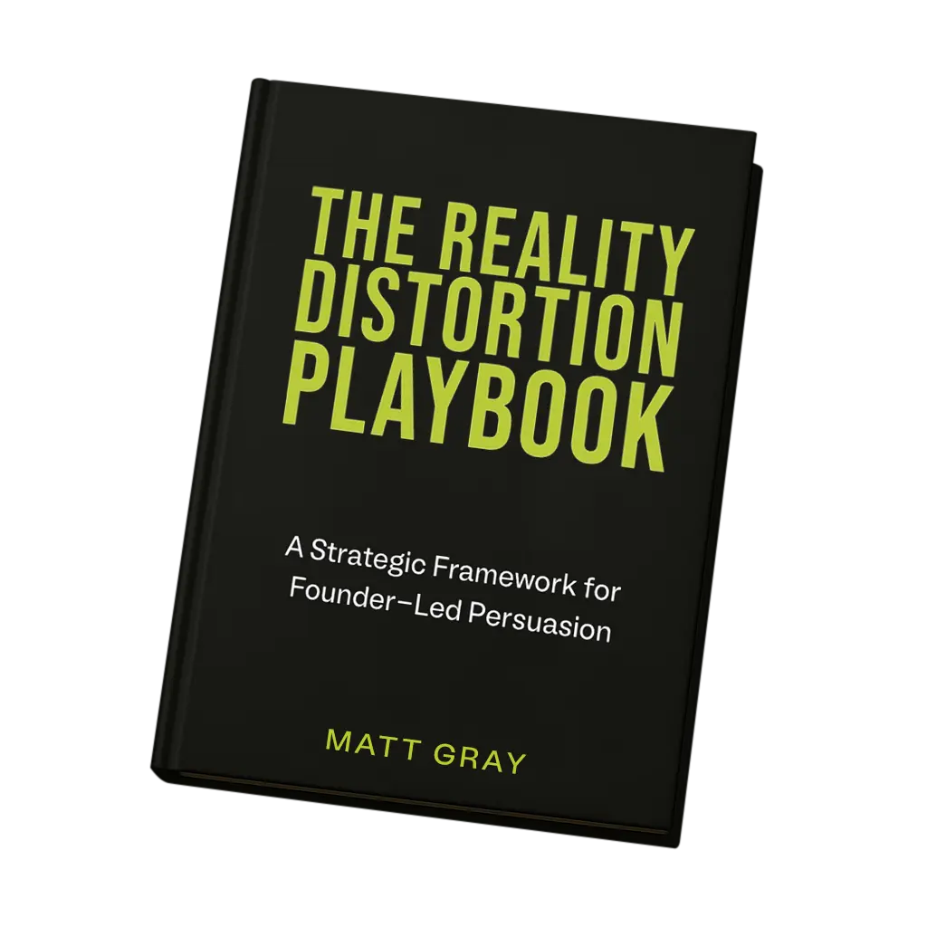 The Reality Distortion Playbook