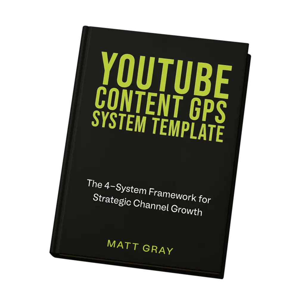 YouTube Content GPS System Template