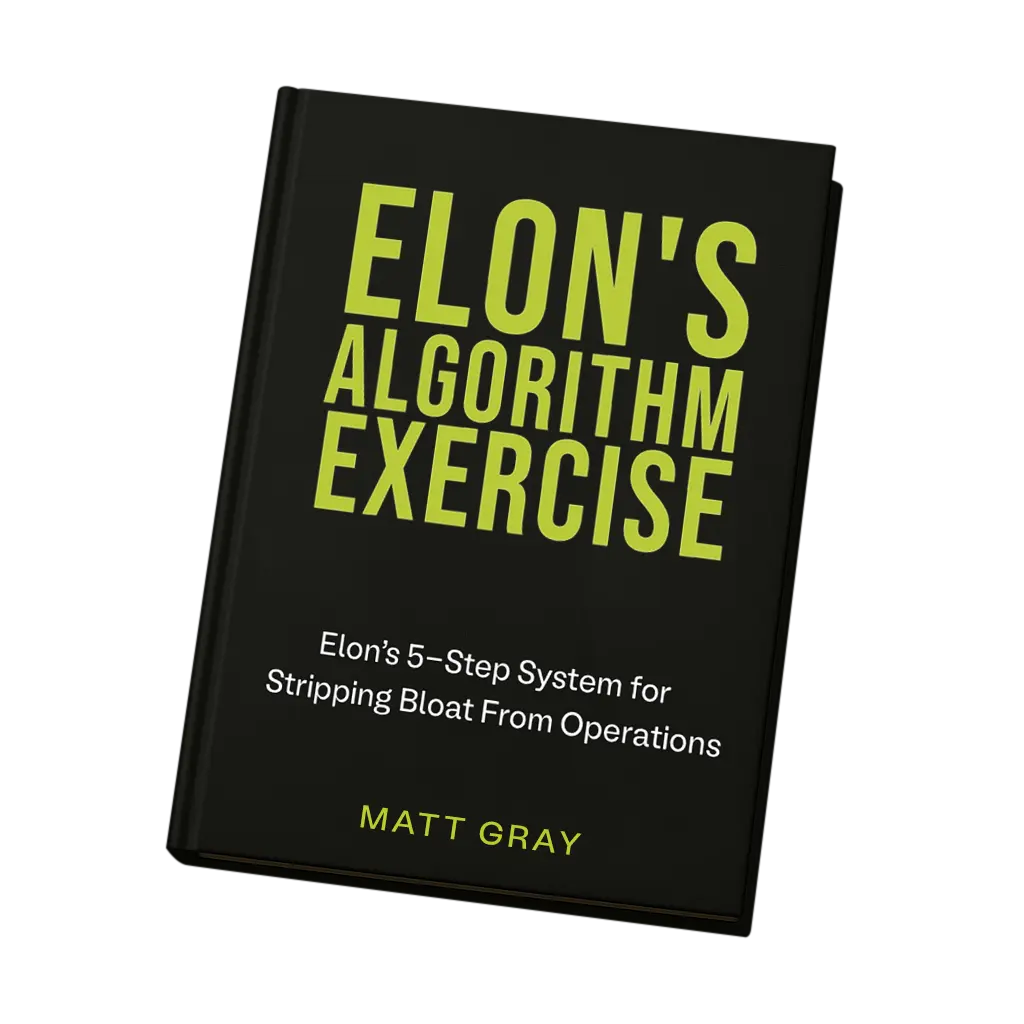 Elon Musk Algorithm Checklist