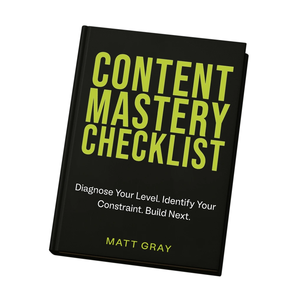 Content Mastery Checklist