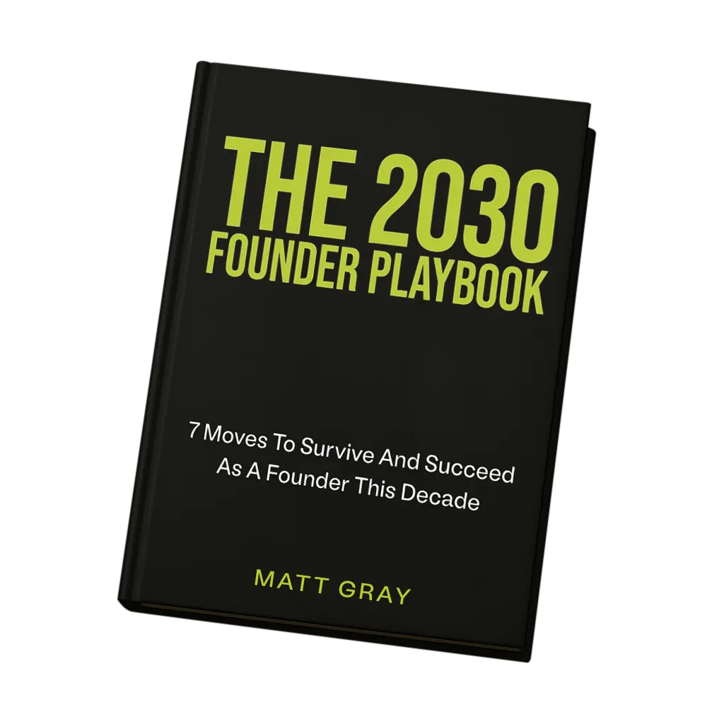The 2030 Founder Playbook