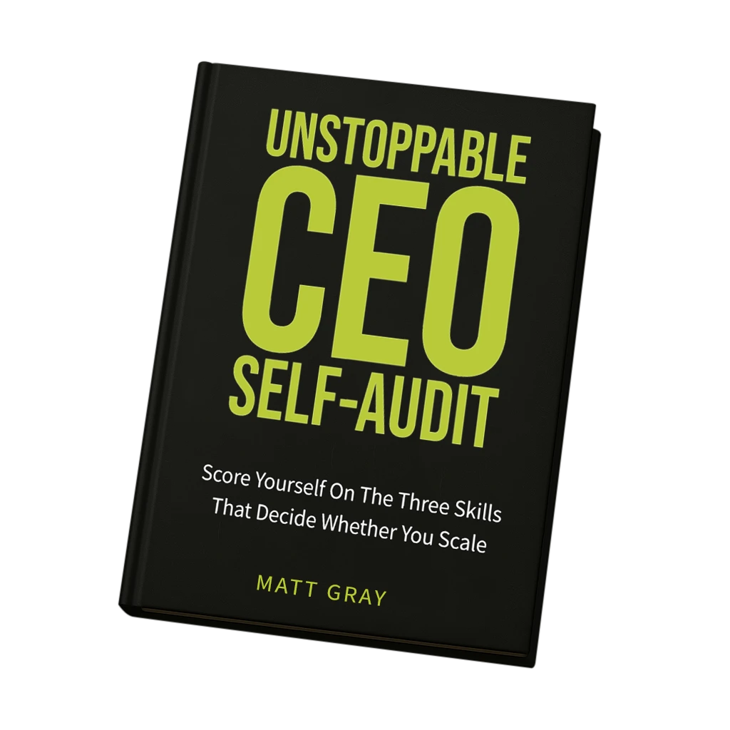 The Unstoppable CEO Self Audit