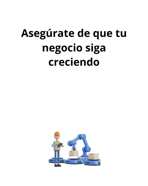 Asegúrate de que tu negocio siga creciendo
