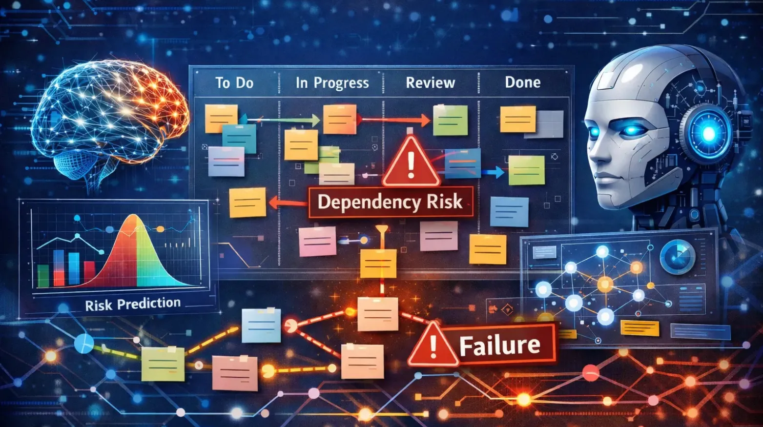 AI-driven enterprise Kanban board