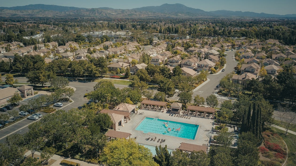 luxury suburban homes