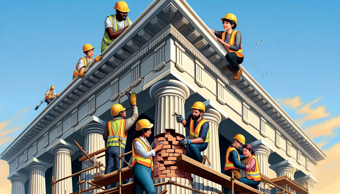 Repairing structural issues