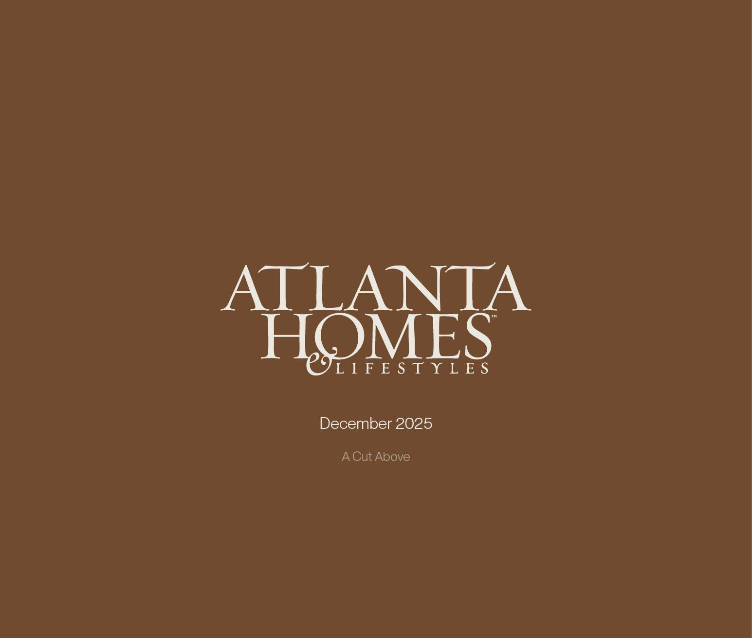 Atlanta Homes + Lifestyles – December 2025