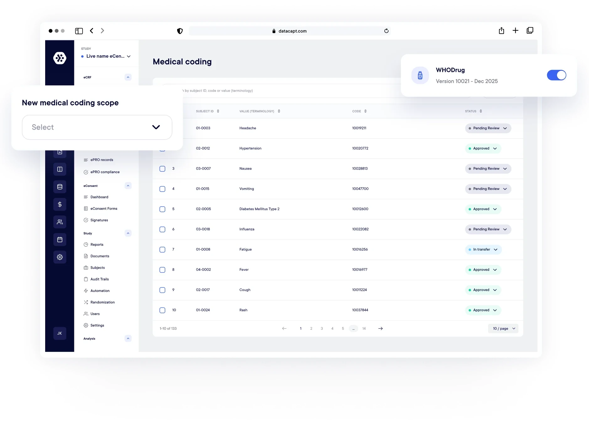Datacapt AI medical coding