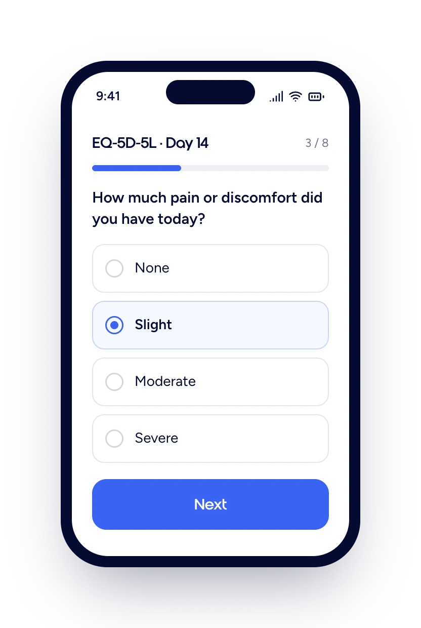 ePRO survey