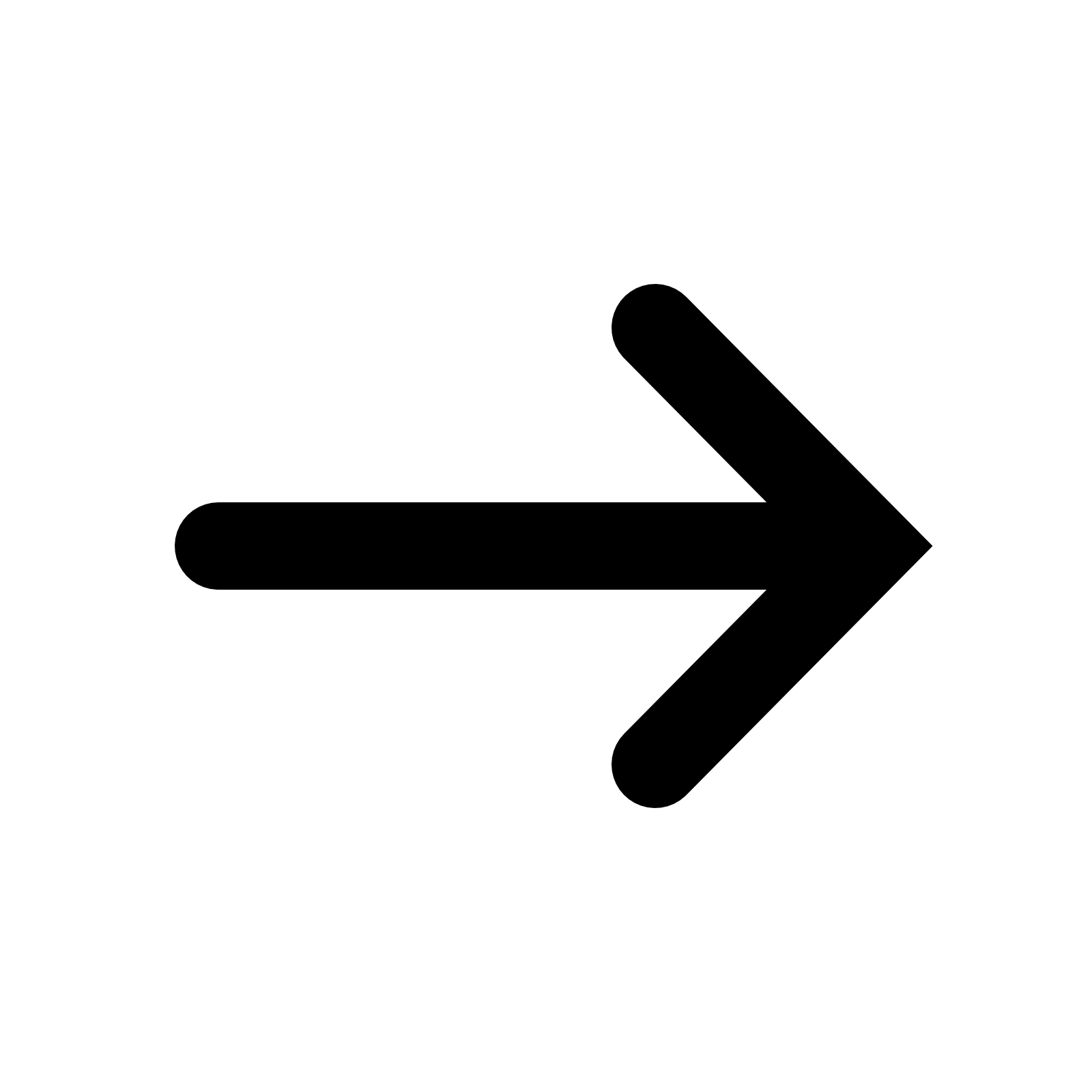 Black right-pointing arrow icon on a transparent background.
