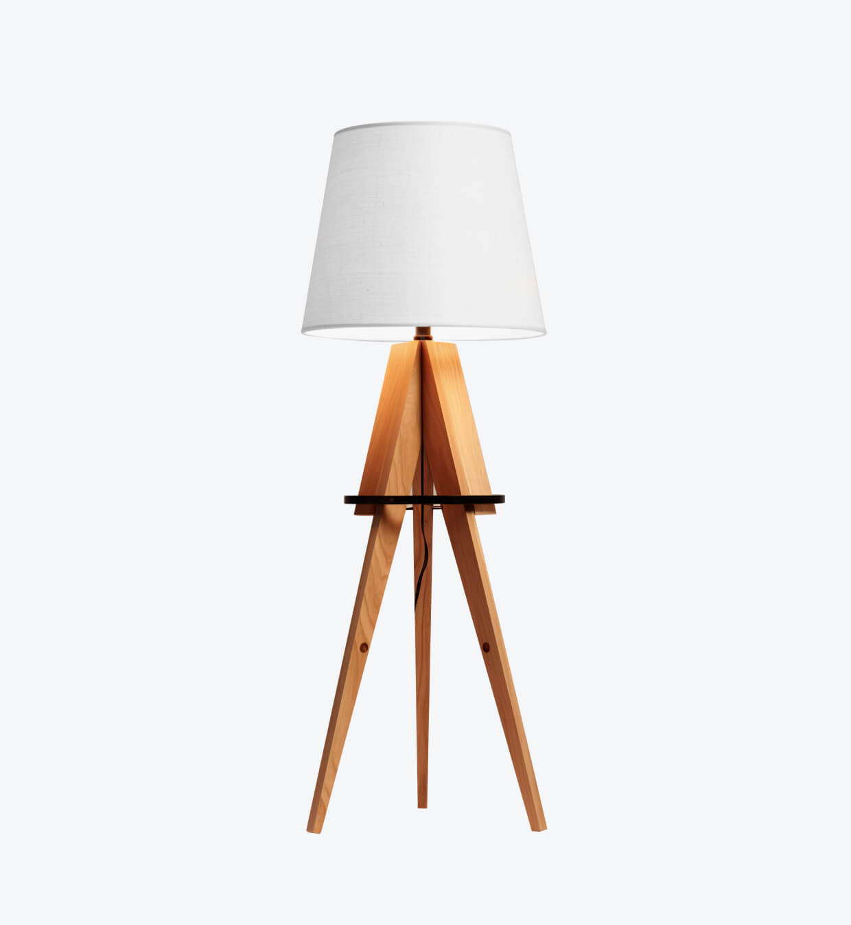 Wooden lamp