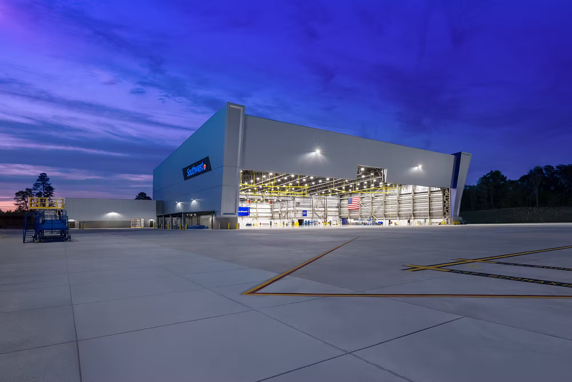 Southwest Airlines BWI New Tech Ops Hangar East