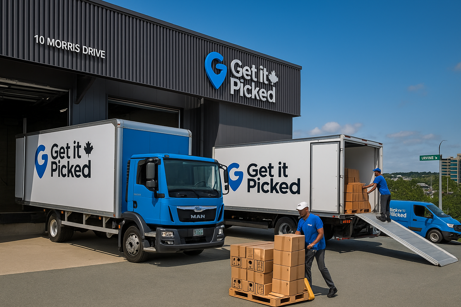 Efficient Cross Dock and Delivery Services in HRM with Get IT Picked