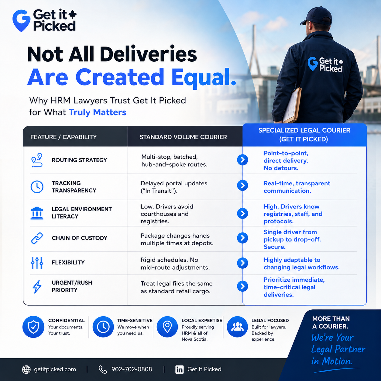 Courier Service for law firms