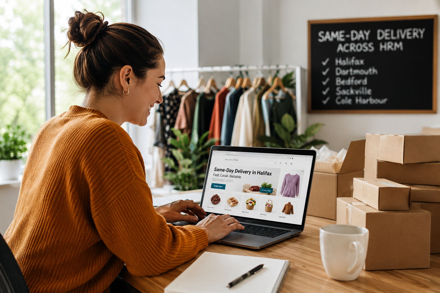 How Same-Day Delivery Helps Halifax Businesses Grow Online Sales