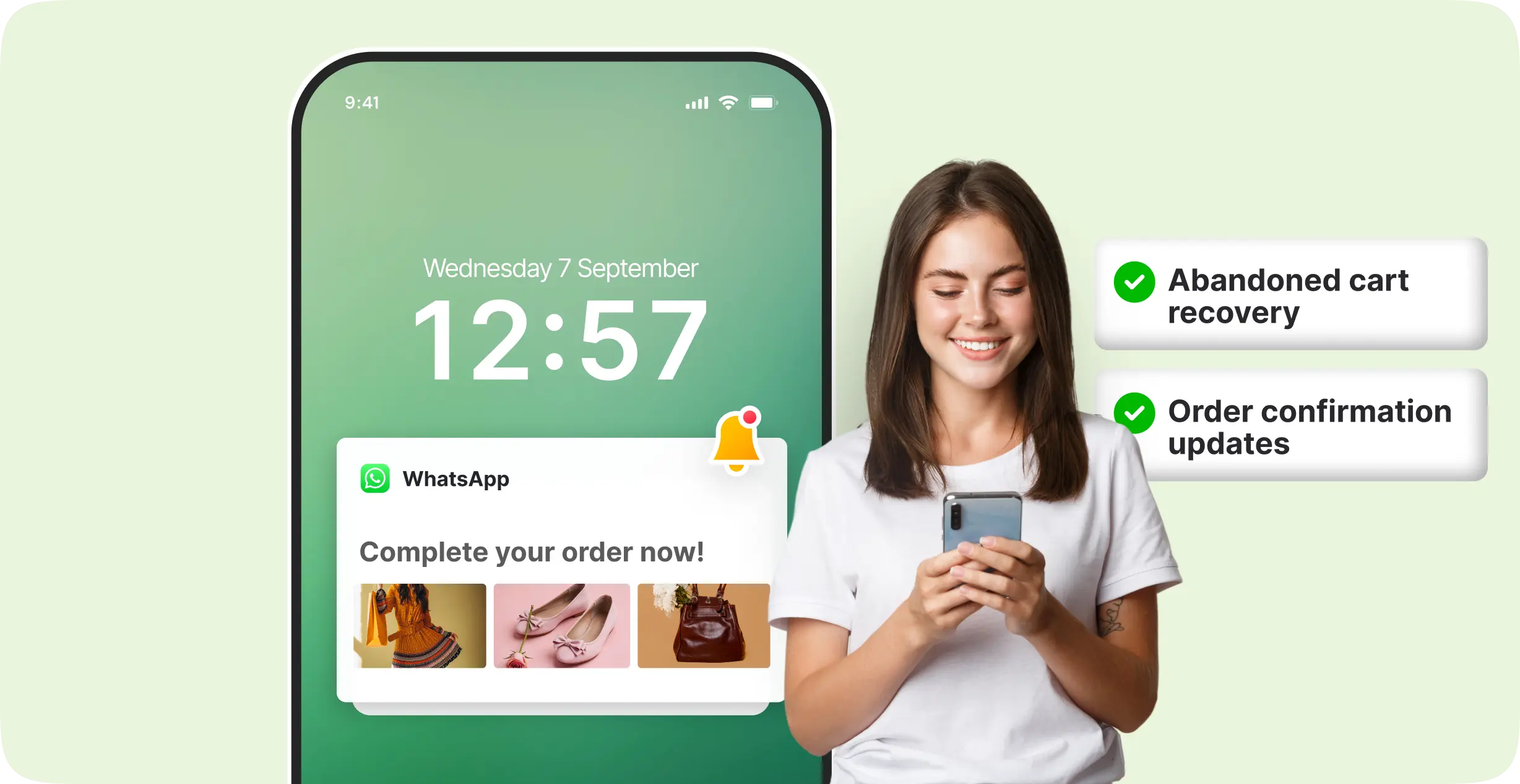 whatsapp shopify integration