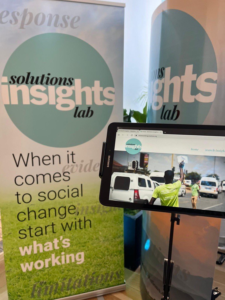 Solutions Insights Lab presents research at the Skoll World Forum
