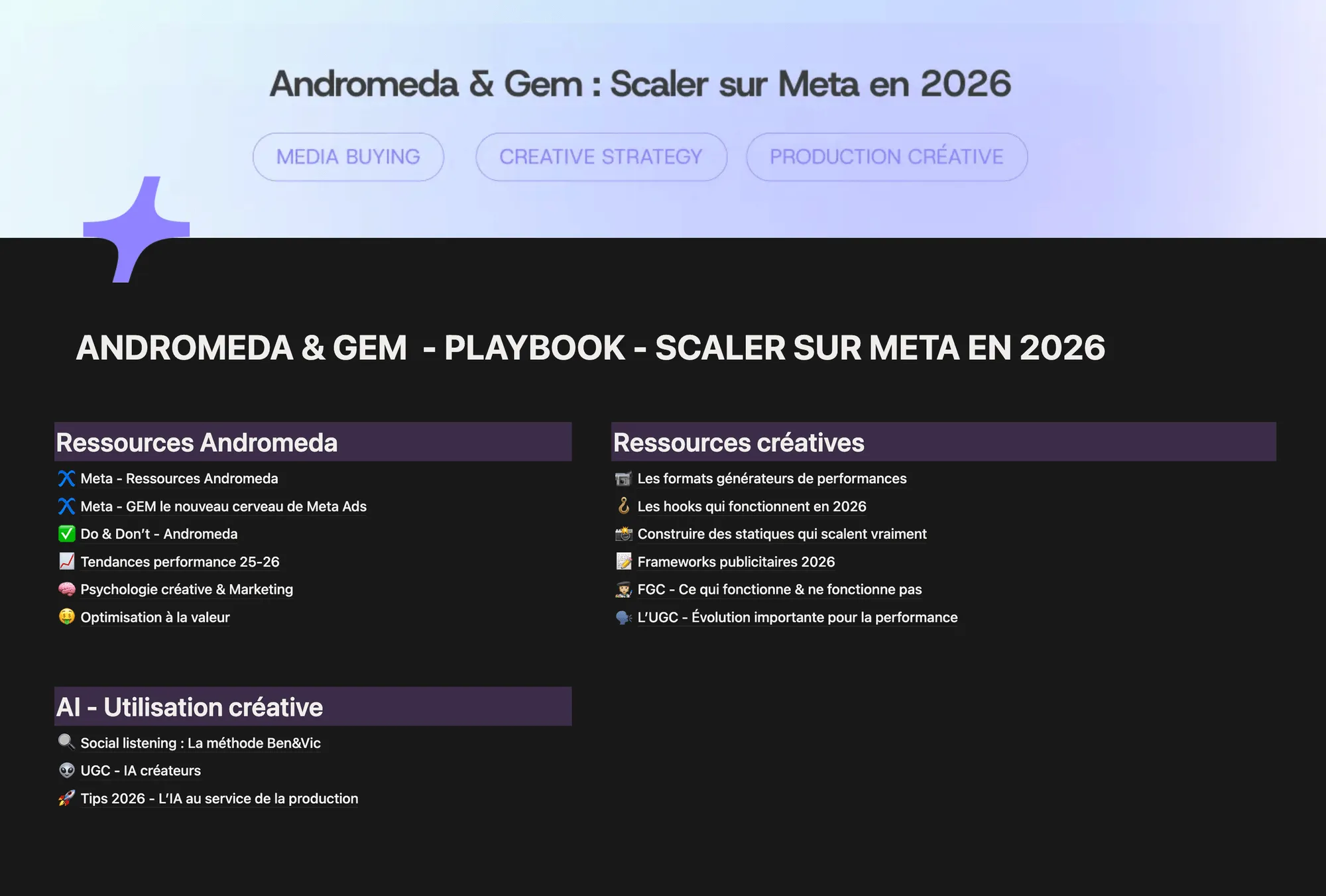 playbook andromeda 2026