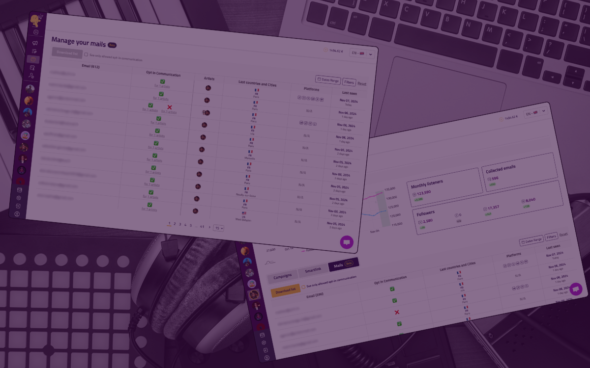 Fonctionnalité CRM base de données