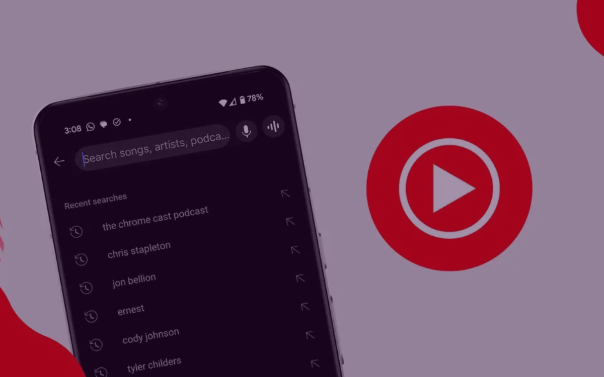 Youtube recognition feature