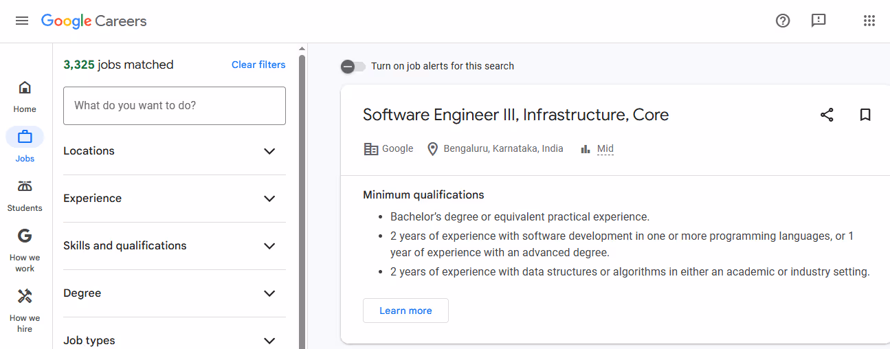 google jobs - Best Job Sites in Saudi Arabia