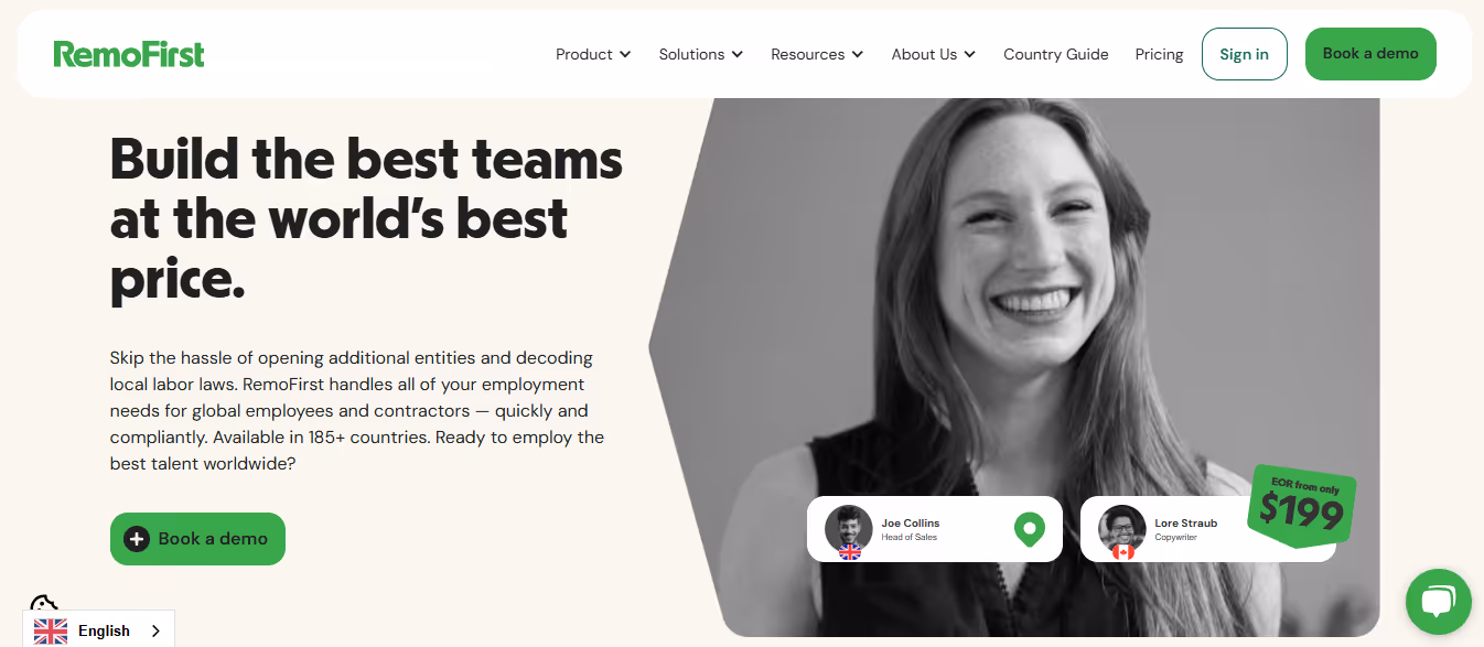 remo first - Payroll Outsourcing Companies