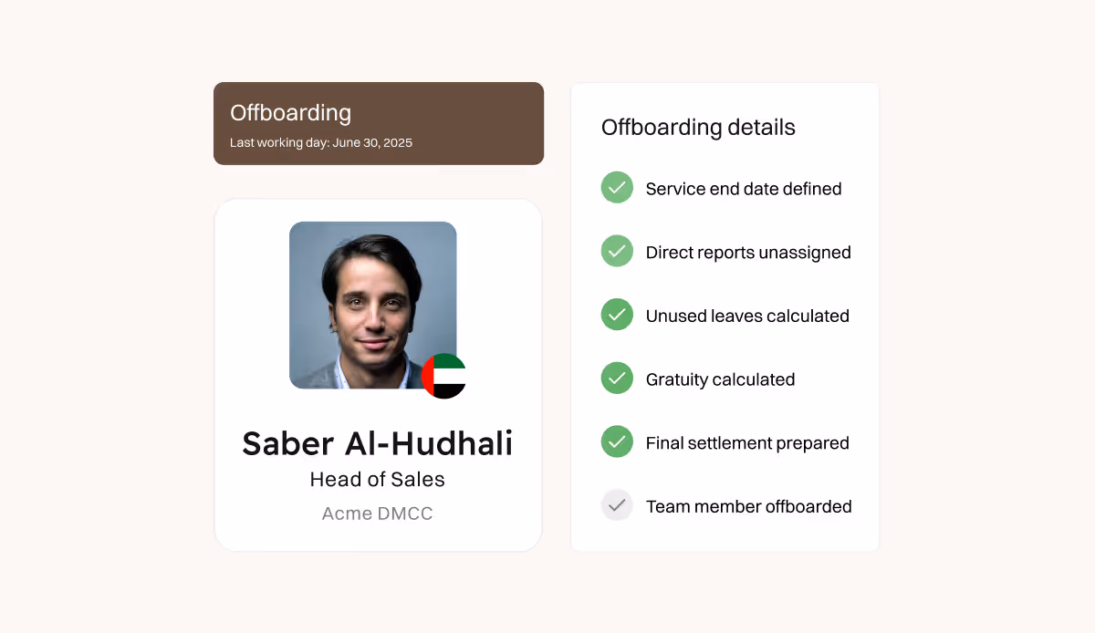 compliant automated offboarding of employees