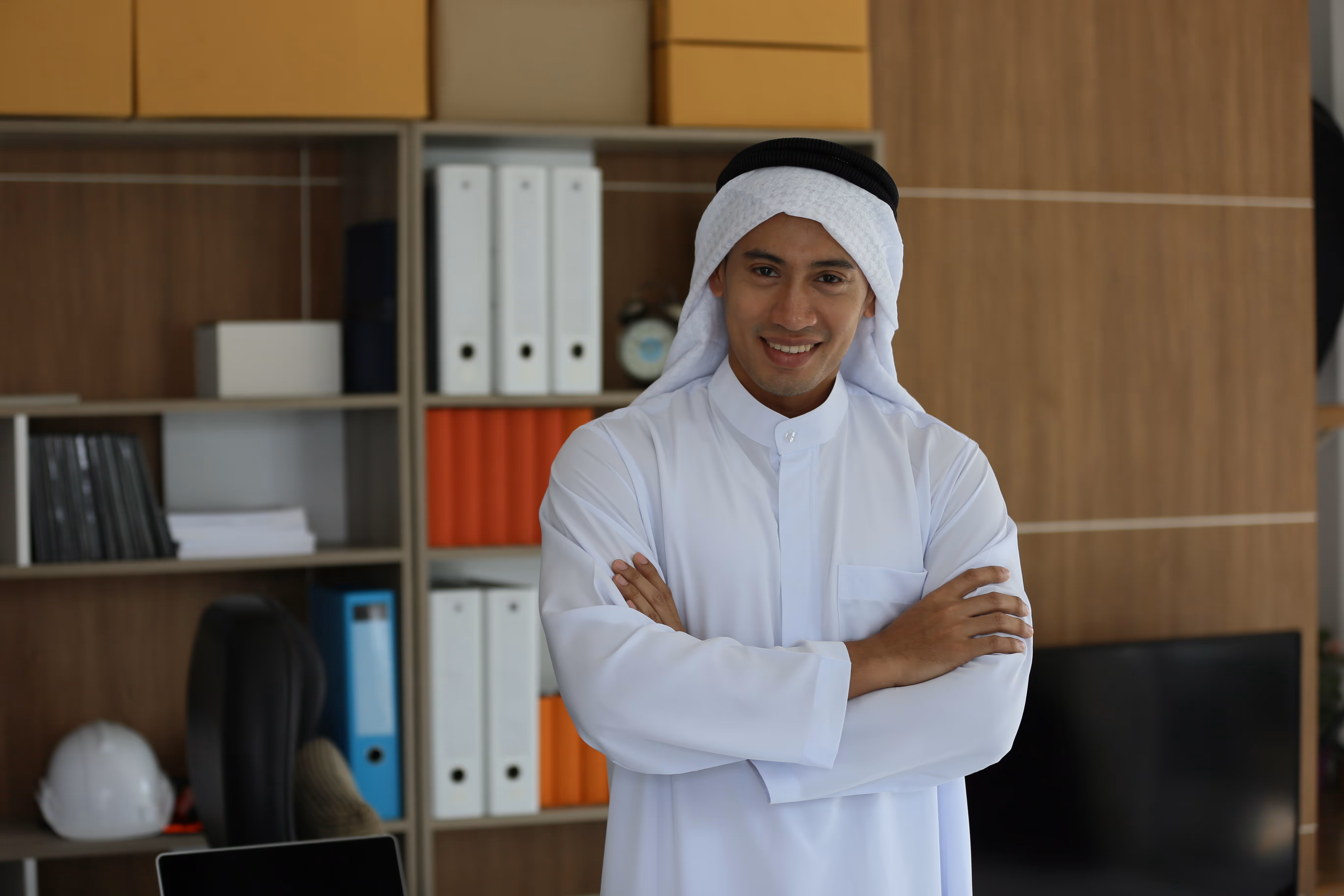 saudi man smiling - National Holidays in Saudi Arabia