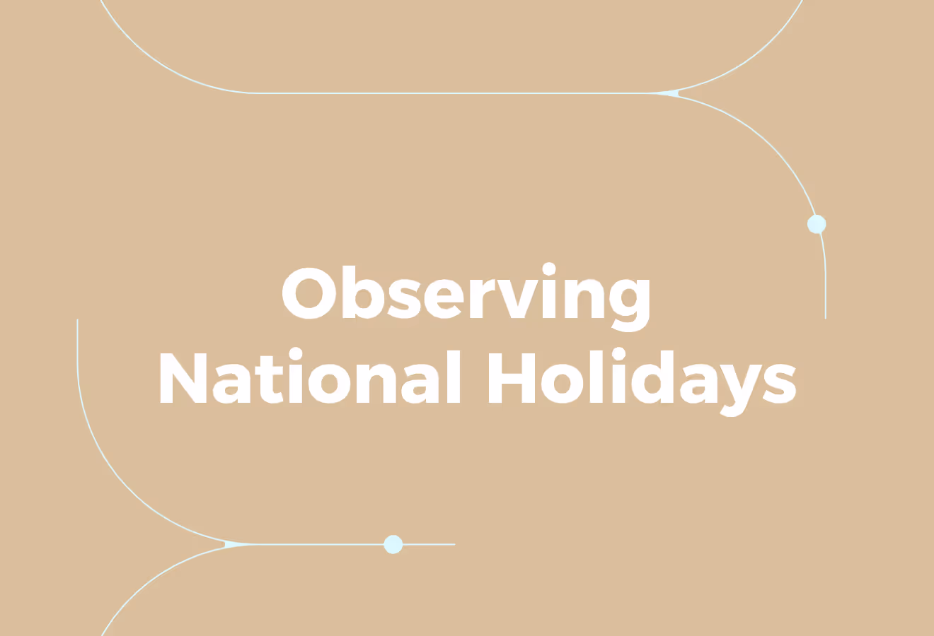 Observing National Holidays in Saudi Arabia