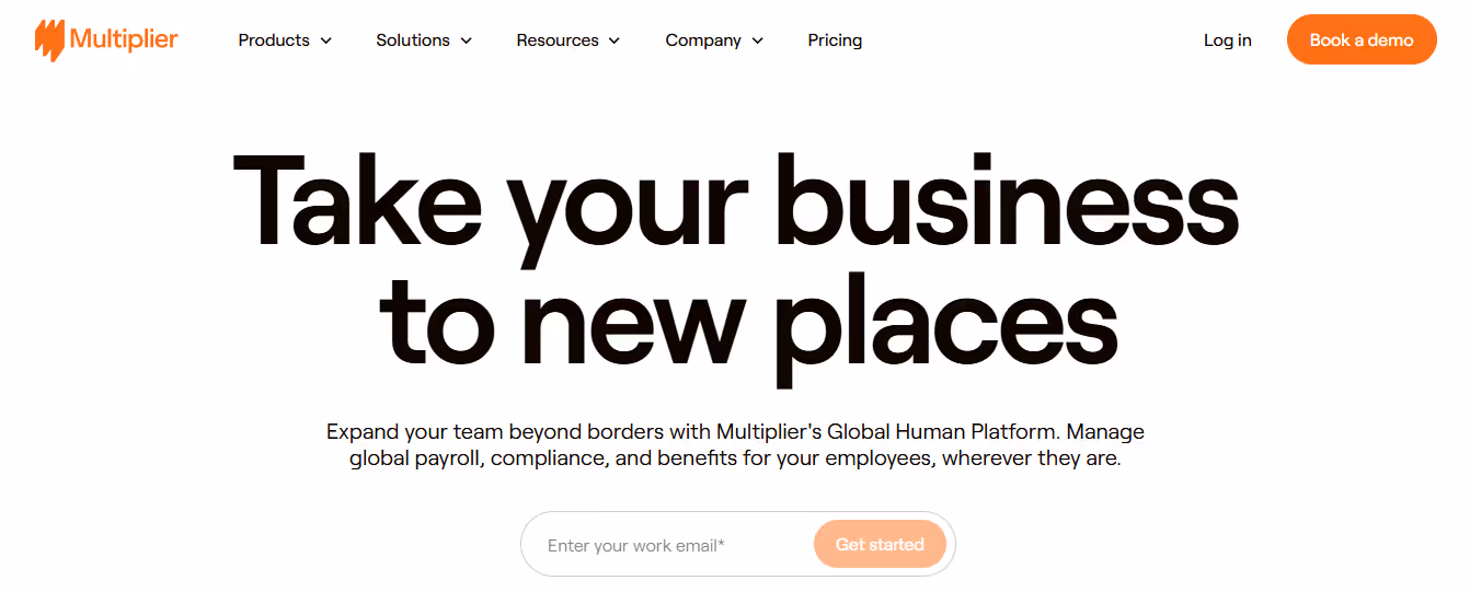 multiplier - Best Employer of Record Companies