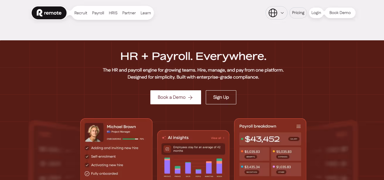 remote - Best Employer of Record Companies