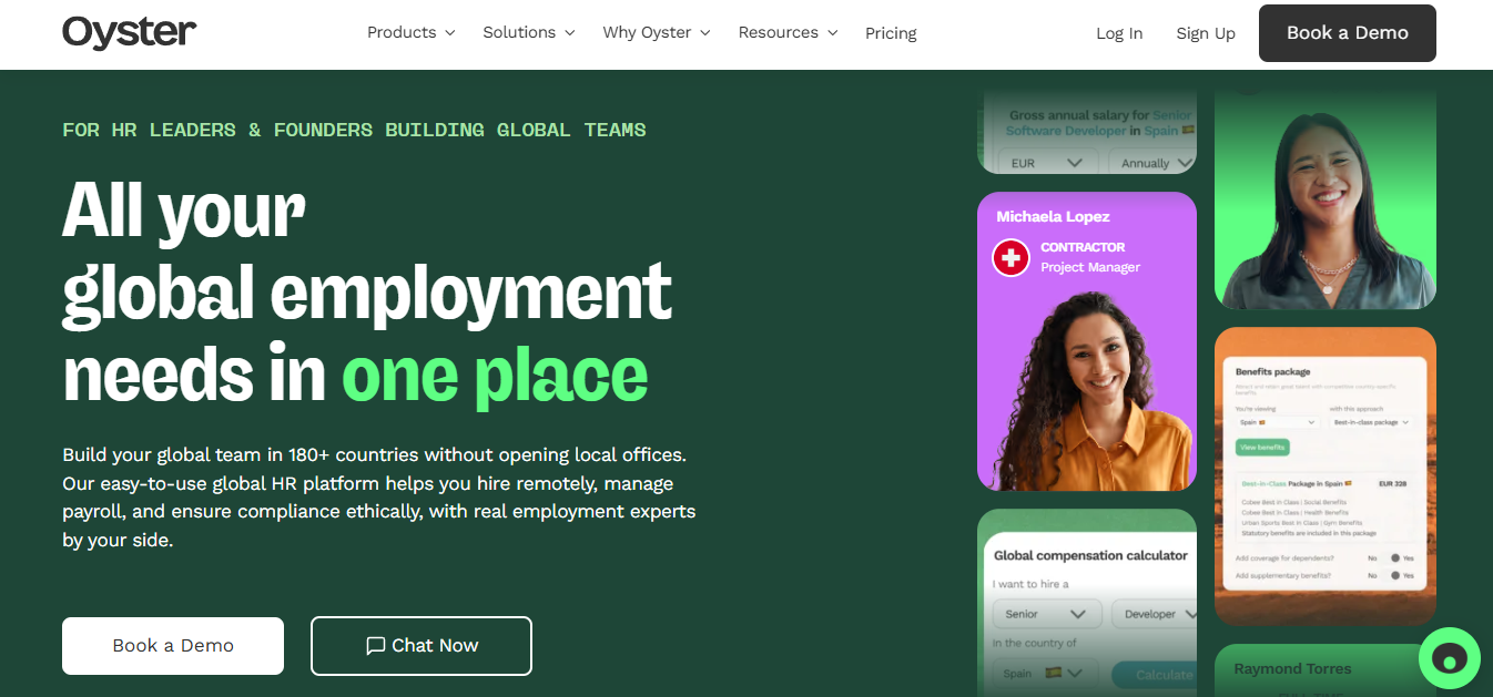 oyster - Best Employer of Record Companies