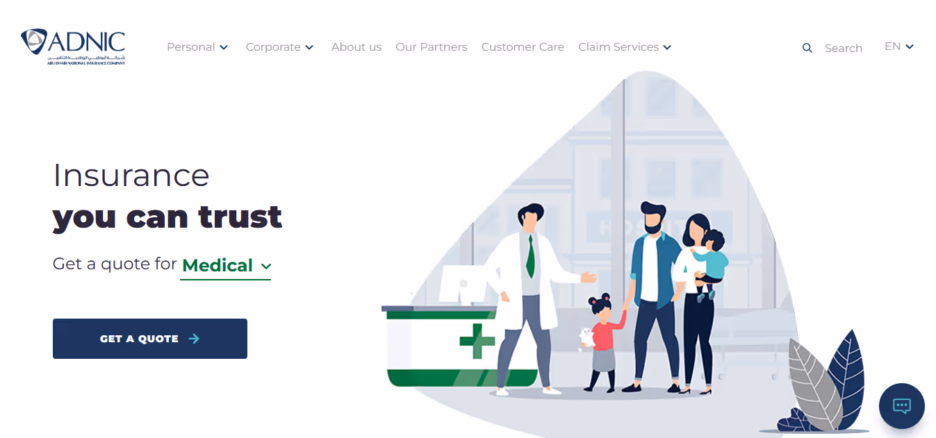 ADNIC - Medical Insurance Companies In the UAE