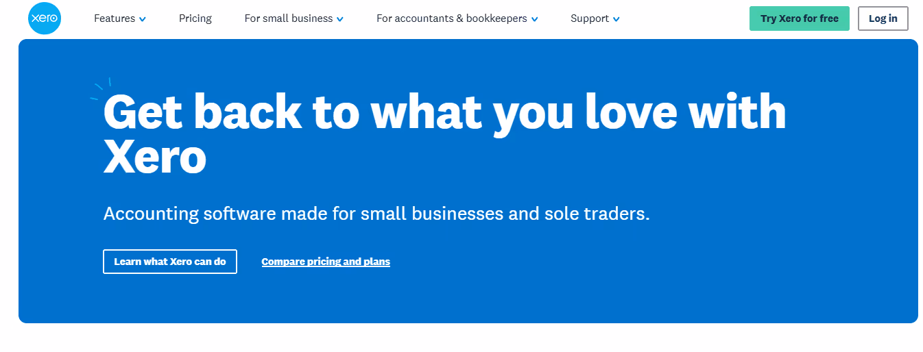 xero - Best Accounting Software In the UAE