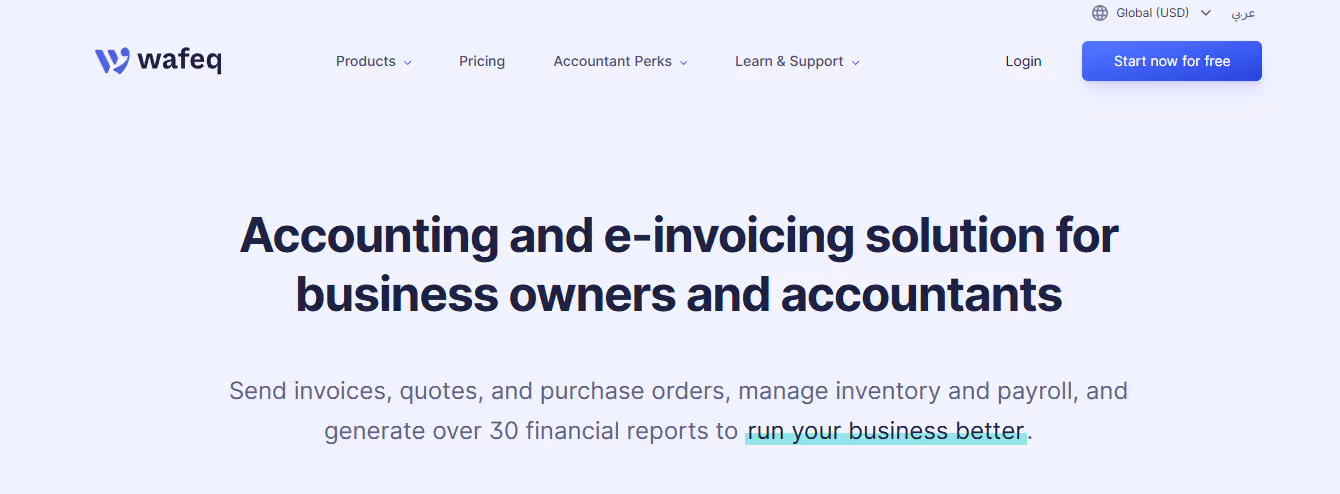 wafeq - Best Accounting Software In the UAE