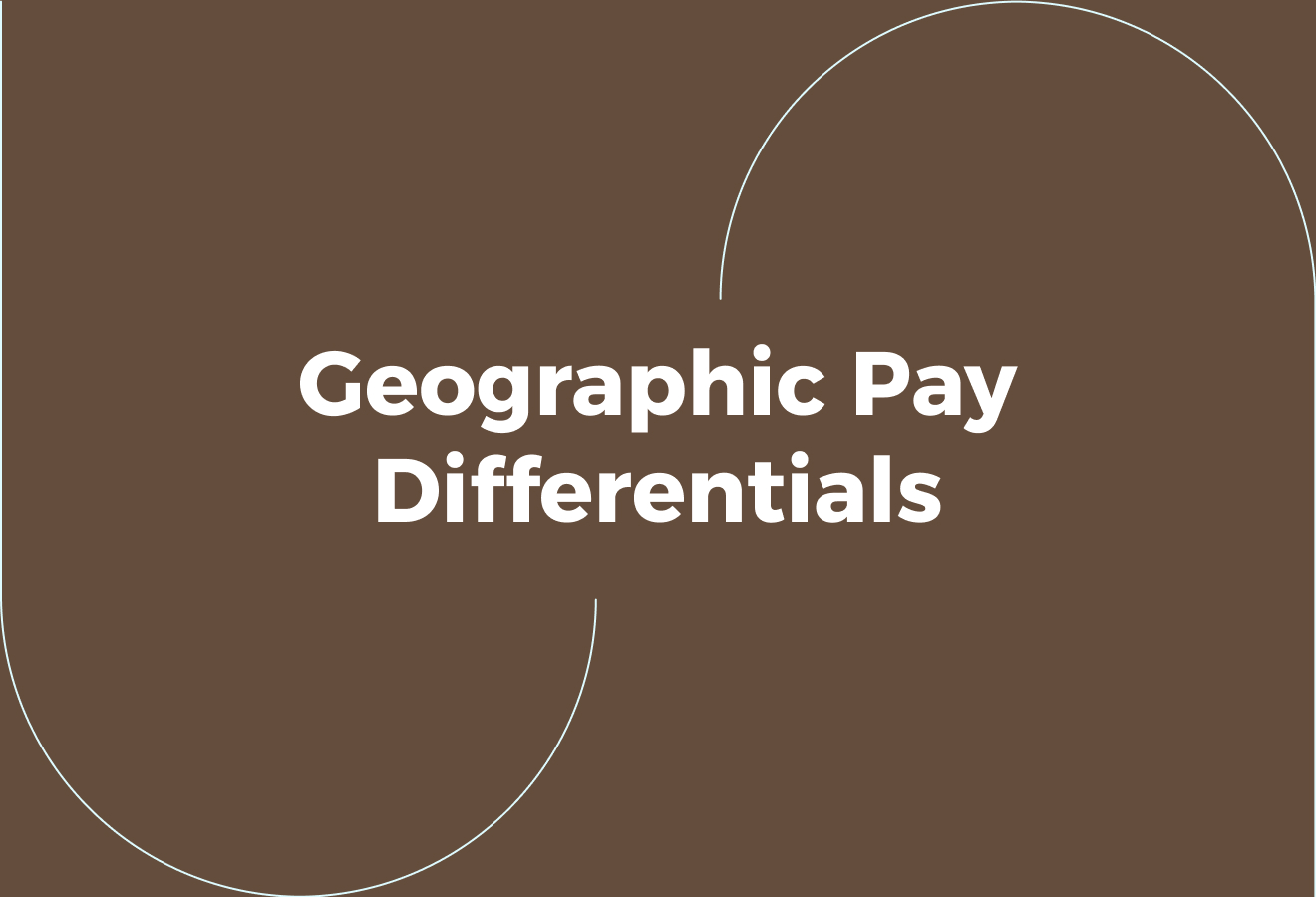 What are Geographic Pay Differentials