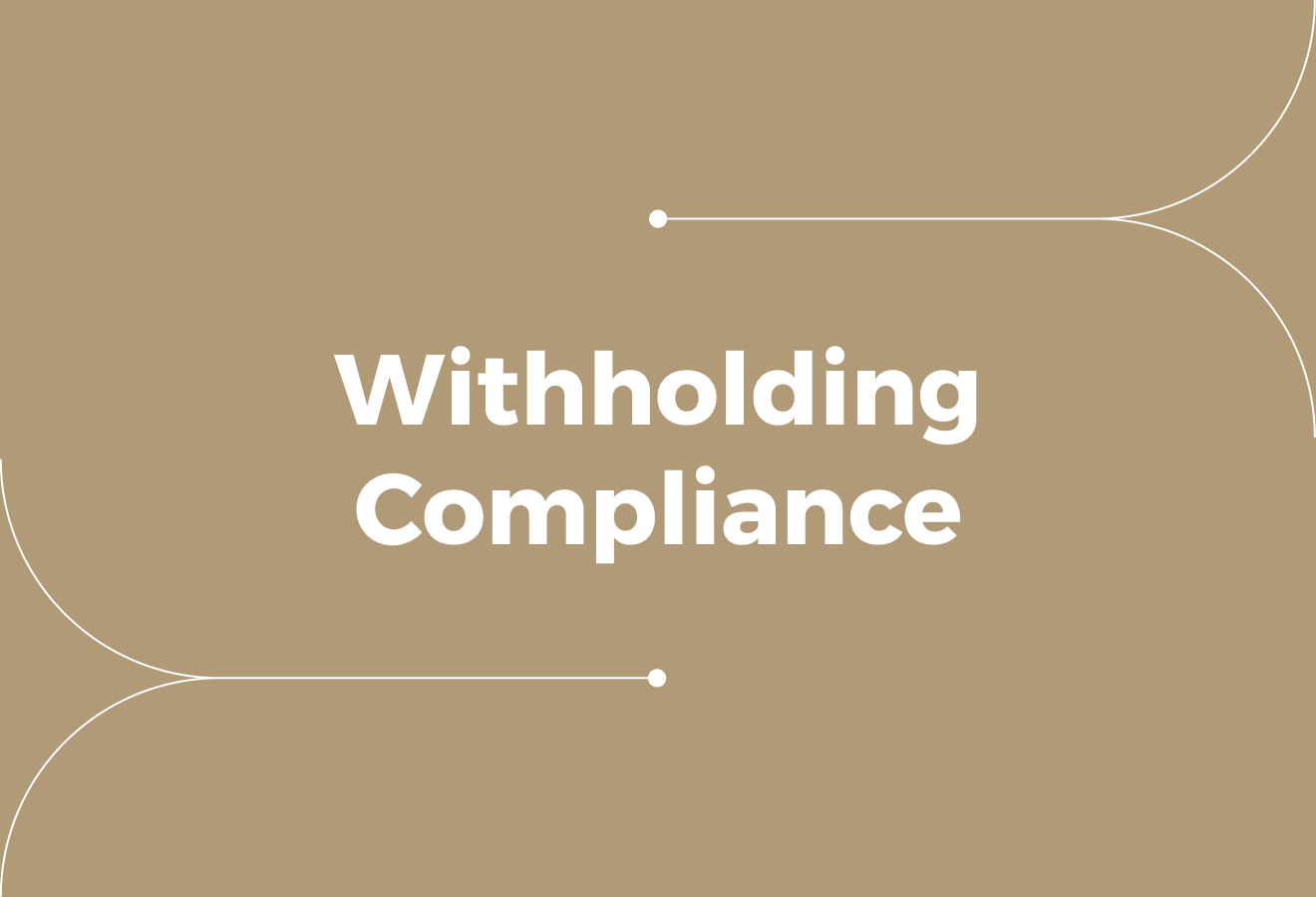 Withholding Compliance Programme (What Employers Need to Know)