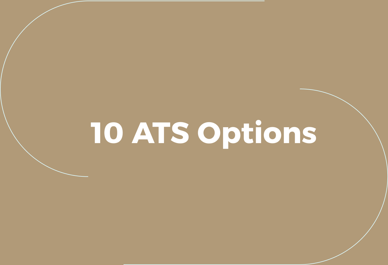 ATS Options for Small Recruitment Agencies