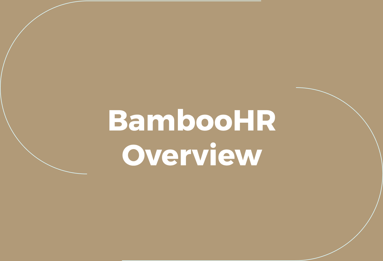 BambooHR Overview