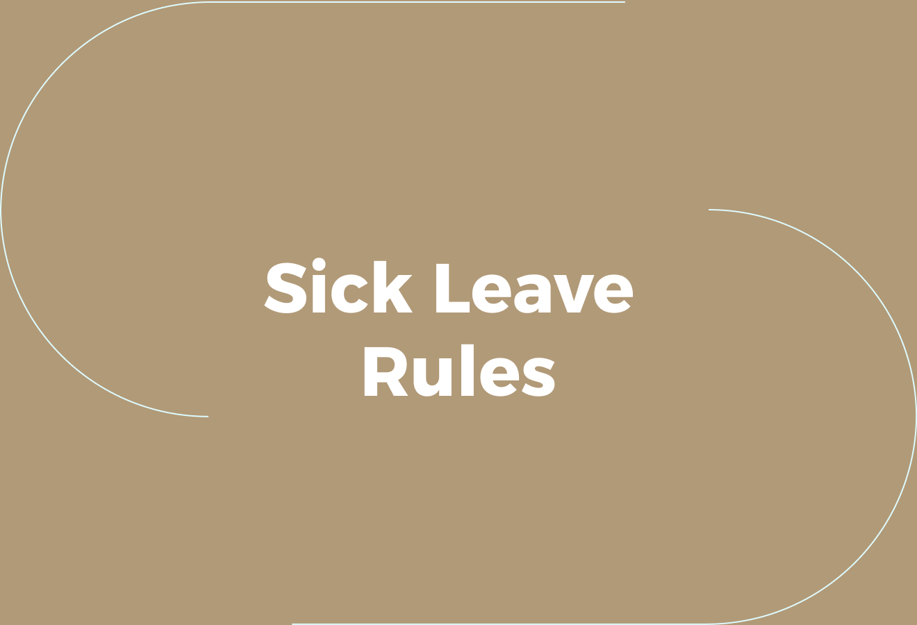 Sick Leave During Probation and Employment Termination
