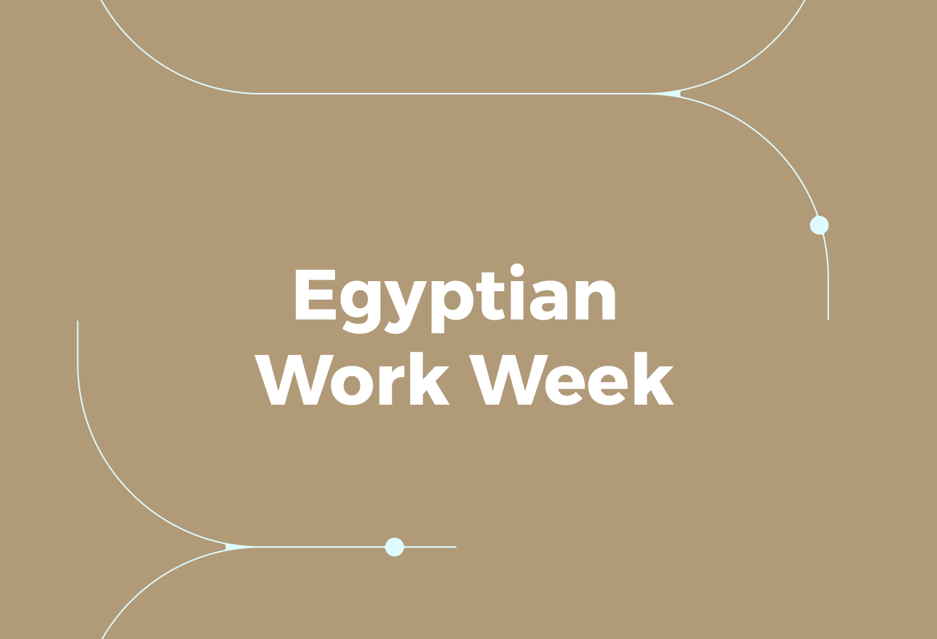 What the Egyptian Work Week Actually Looks Like