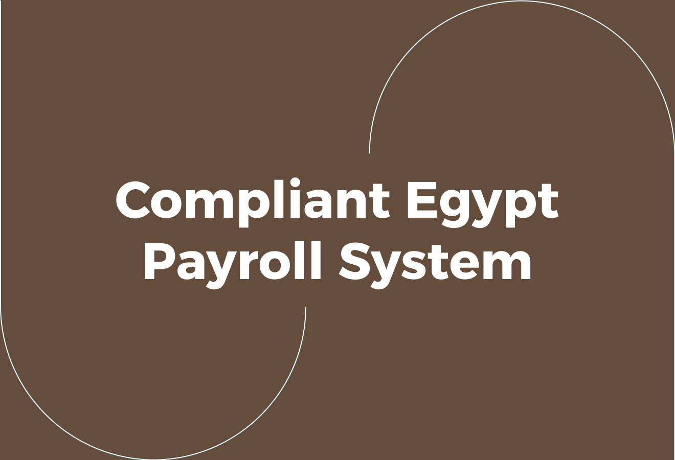 What a Compliant Egypt Payroll System Looks Like