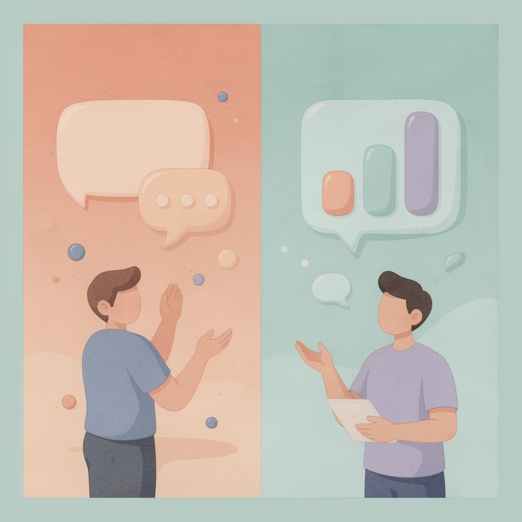 Split scene showing contrast between company assumptions and legal reality about probation